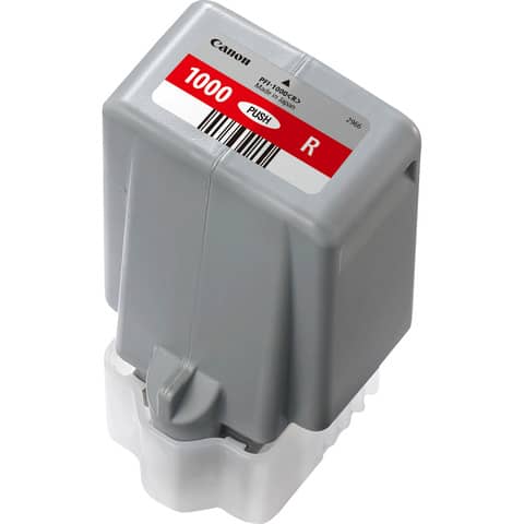 Cartuccia inkjet PFI-1000R Canon rosso  0554C001